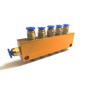Bộ chia dầu, vú dầu, dây dẫn dầu
