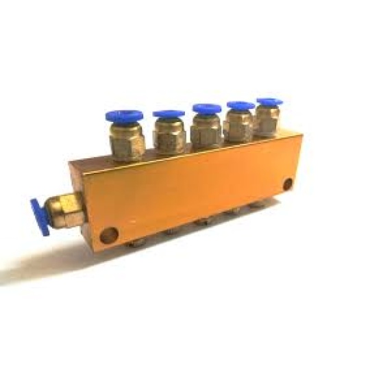 Bộ chia dầu, vú dầu, dây dẫn dầu