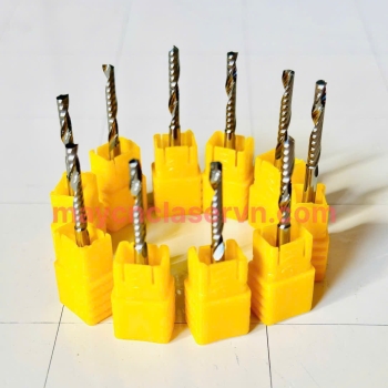 MŨI DAO CNC 1 ME XOẮN LOẠI NHẬP KHẨU 